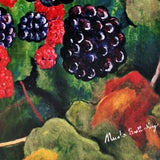 Autumn Fruits - Blackberries Greeting Card by  Nuala Brett-King - Parade Handmade