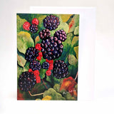 Autumn Fruits - Blackberries Greeting Card by  Nuala Brett-King - Parade Handmade