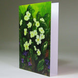 Art Card, 'Primrose & Violet', by Nuala Brett-King - Parade Handmade