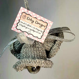 Bells Christmas Decoration in Silver, By Ditsy Designs - Parade Handmade Co Mayo West Ireland
