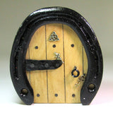 Magical, handmade, horseshoe, Fairy Door, by Liffey Forge - Parade Handmade