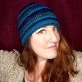 Reversable Teal Blue Hat by Shoreline - Parade Handmade Clew Bay